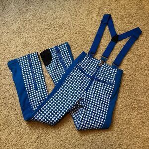 Goldbergh Starski Team Player Ski Pants High End Ski Pants Worn Once US 4 Blue